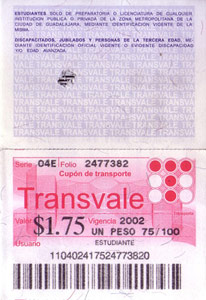 Tickets de Transporte 